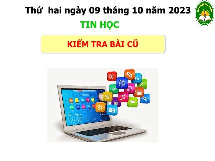 Bài giảng Tin học Lớp 2 - Bài 3: Máy tính và em (Tiết 2) - Năm học 2023-2024