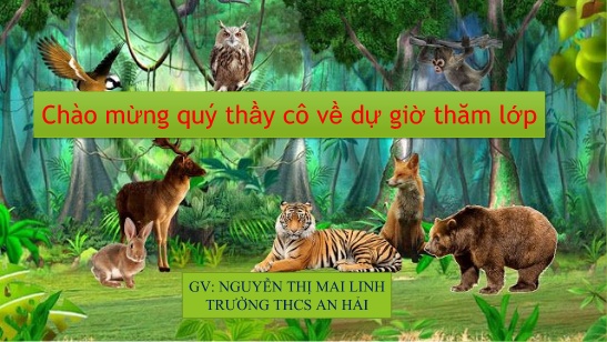 Bài giảng Ngữ văn 6 - Bài: Các loài chung sống với nhau như thế nào? - Nguyễn Thị Mai Linh