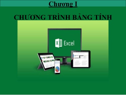 Bài giảng Tin học 7 - Chương I: Chương trình bảng tính - Bài 1: Chương trình bảng tính là gì?