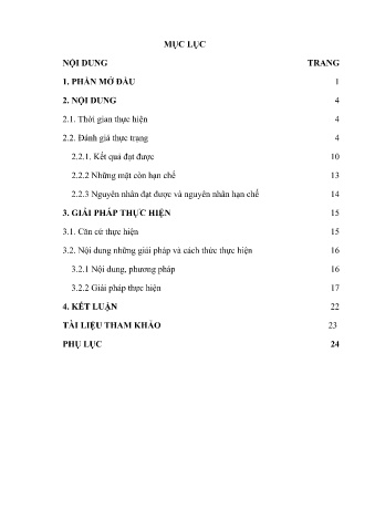 SKKN Một số giải pháp nâng cao chất lượng giảng dạy chương trình địa phương môn Ngữ văn Trung học cơ sở